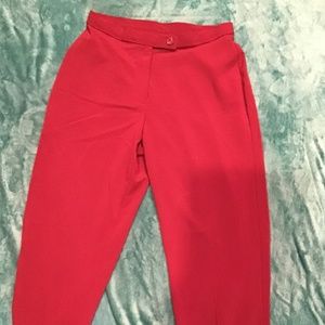 💚3/$25 Kim Rogers 10 petite burgundy women dress slacks